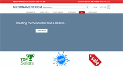 Desktop Screenshot of myornament.com