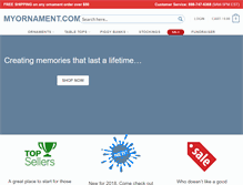 Tablet Screenshot of myornament.com